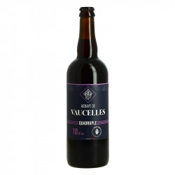 Bière ABBAYE de VAUCELLES Bière QUADRUPLE 75 cl