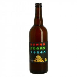 BEER INVADERS Bière Blonde par la Brasserie Les Tours du Malt 75 cl