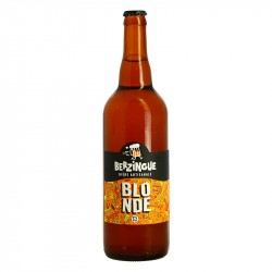 Bière la BERZINGUE BLONDE par Brasserie Les Tours du Malt 75cl 6°