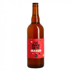 Bière J'AI ENVIE DE TE BRASSER par la Brasserie Les Tours du Malt 75 cl