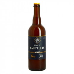 Bière ABBAYE de VAUCELLES Blonde 75 cl