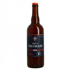 Bière ABBAYE de VAUCELLES TRIPLE Blonde 75 cl