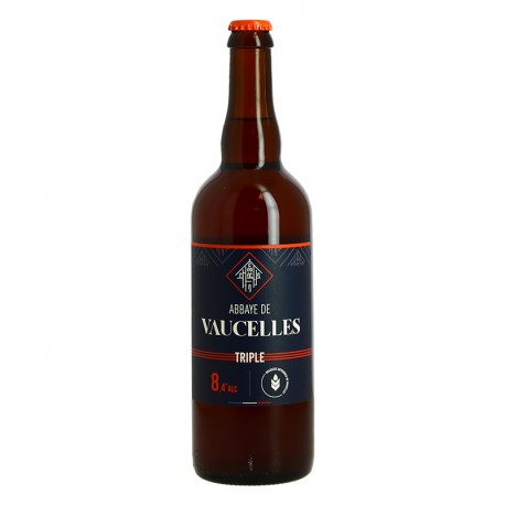 Bière ABBAYE de VAUCELLES TRIPLE Blonde 75 cl