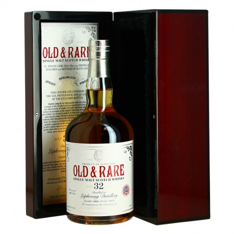 Whisky Single Malt LAPHROAIG 32 Ans Hunter Laing's The CORONATION of His Majesty King Charles III  70 cl
