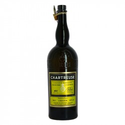 CHARTREUSE JAUNE Liqueur Bouteille de 3 Litres