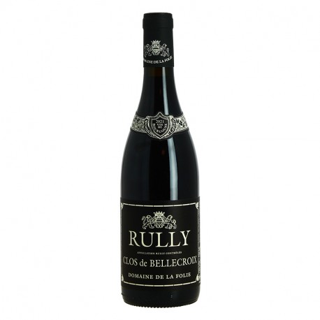 RULLY Rouge Clos de BELLECROIX Domaine de la Folie 2021 75 cl