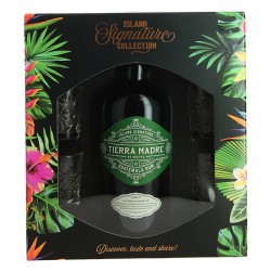 Coffret de Rhum Tierra Madre Rhum du Guatemala 70 cl + 4 Shooters