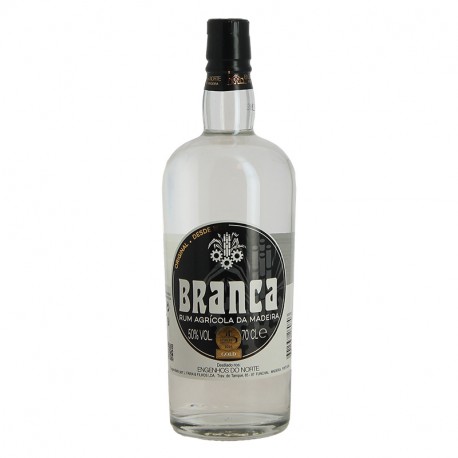 BRANCA Rhum Blanc Agricole de Madère 50° 70 cl