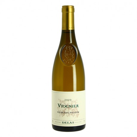 VIOGNIER 2022 par DELAS Vin de Pays d'OC 75 cl
