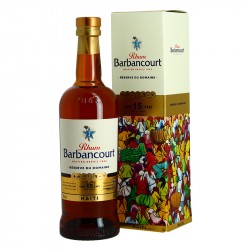 Rhum Barbancourt 15 ans d'âge Réserve du Domaine Rhum d'Haïti