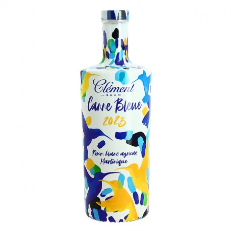 Rhum CLEMENT Canne BLEUE Rhum Blanc Rhum Agricole 2023 70 cl