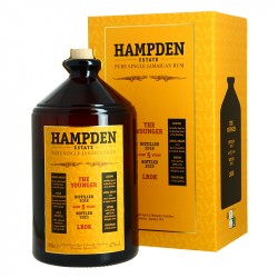 Rhum de Jamaïque HAMPDEN 5 ans 2018-2023 LROK The Younger 3L