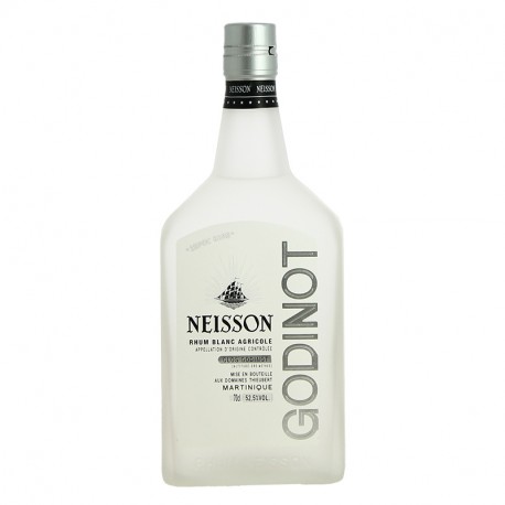 Rhum Blanc Agricole  NEISSON Clos GODINOT 70 cl Rhum Blanc de la Martinque
