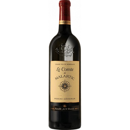 Le Comte de MALARTIC 2020 PESSAC LEOGNAN Rouge 75 cl