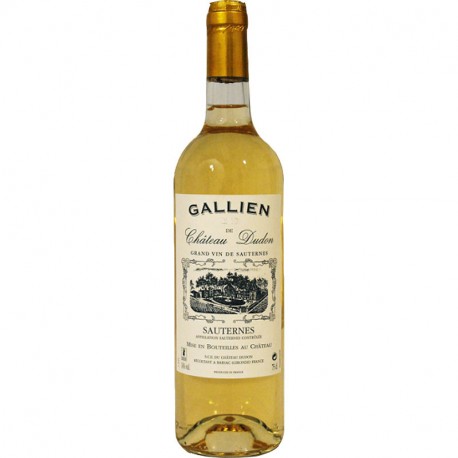 GALLIEN Sauternes par Château DUDON 2022 75 cl Vin BIO