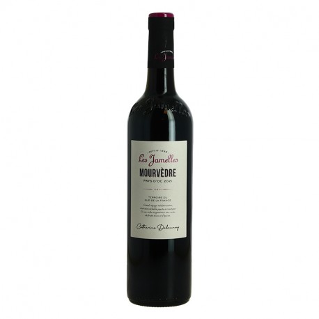 Mourvèdre Les JAMELLES Vin Rouge du pays d'Oc Languedoc