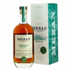 MEZAN Rhum de République Dominicaine 2012 70 cl