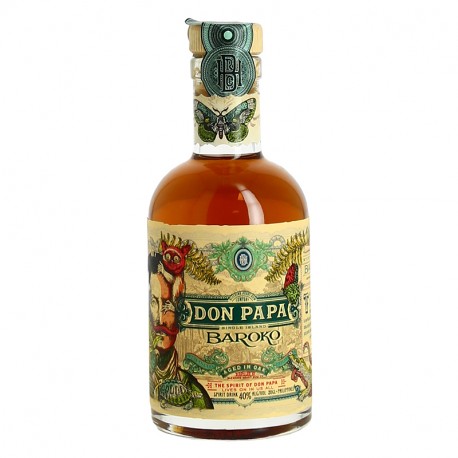 Rhum Don Papa BAROKO Rhum des Philippines 20 cl