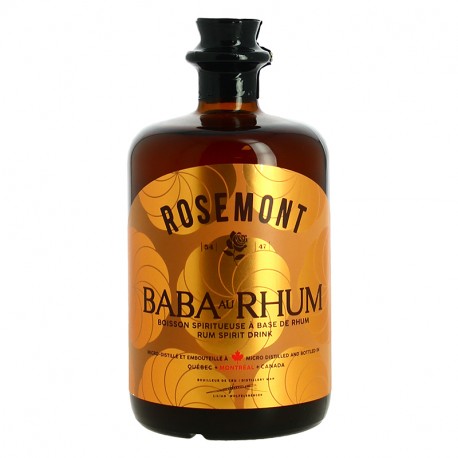 ROSEMONT BABA au RHUM Boisson Spiritueuse à Base de Rhum 70 cl