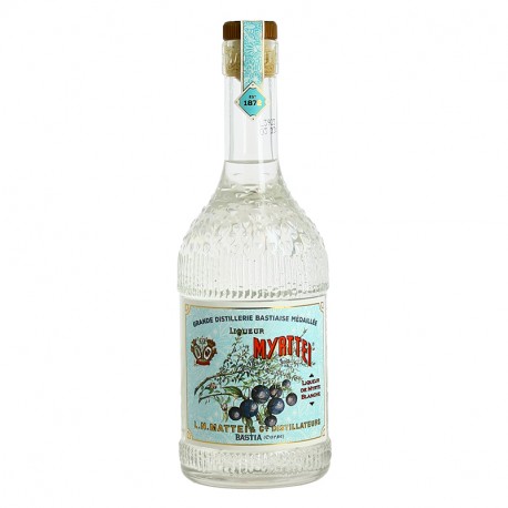 Liqueur MYRTTEI Blanche par L.N. MATTEI 50 cl