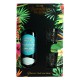 Coffret cadeau Rhum Turquoise Bay Rhum Ambré de l'Île Maurice 70 cl + 4 Shooters