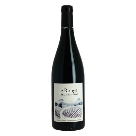 Le ROUGE d'ALAIN BRUMONT Madiran 2018 75 cl