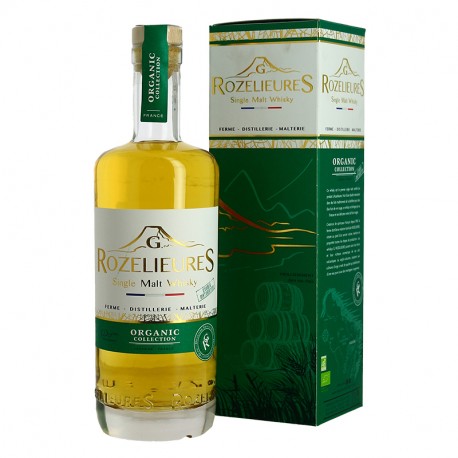 Single Malt Whisky BIO ROZELIEURES ORGANIC Collection 70 cl