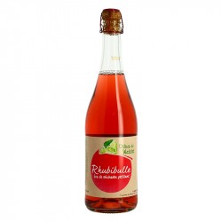 RHUBIBULLE 75 cl jus de Rhubarbe Pétillant