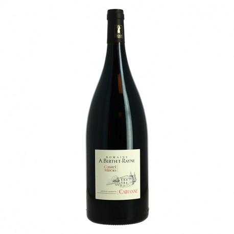 Magnum de CAIRANNE Rouge BIO cuvée Castel MIREIO 2022 par le Domaine A.BERTHET-RAYNE