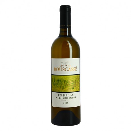 Château BOUSCASSE 2018 Les JARDINS PHILOSOPHIQUES par Alain BRUMONT 75 cl