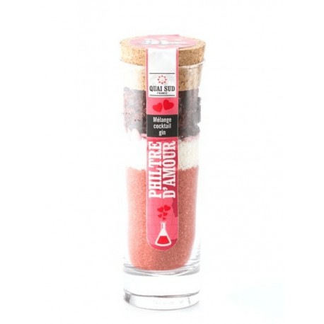 Mélange Cocktail Gin Philtre d'Amour Quai Sud 110gr