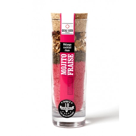 Melange Cocktail Mojito Fraise Quai Sud 95gr